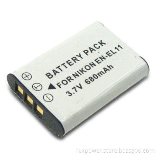 Battery with 600mAh Capacity and Li-ion Cell Type